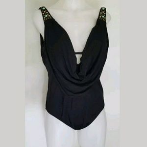 Laundry by Shelli Segal One Piece Bathing Suit L